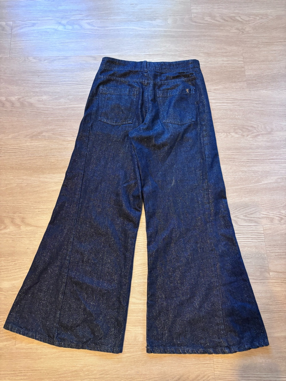 Anthropologie Pilcro Women’s 28 (Fits 31)Adi Sparkle Pull On Mid Rise Flare Jean - Picture 11 of 14